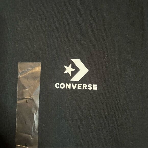 NWT! Black converse graphic tee - Picture 4 of 9